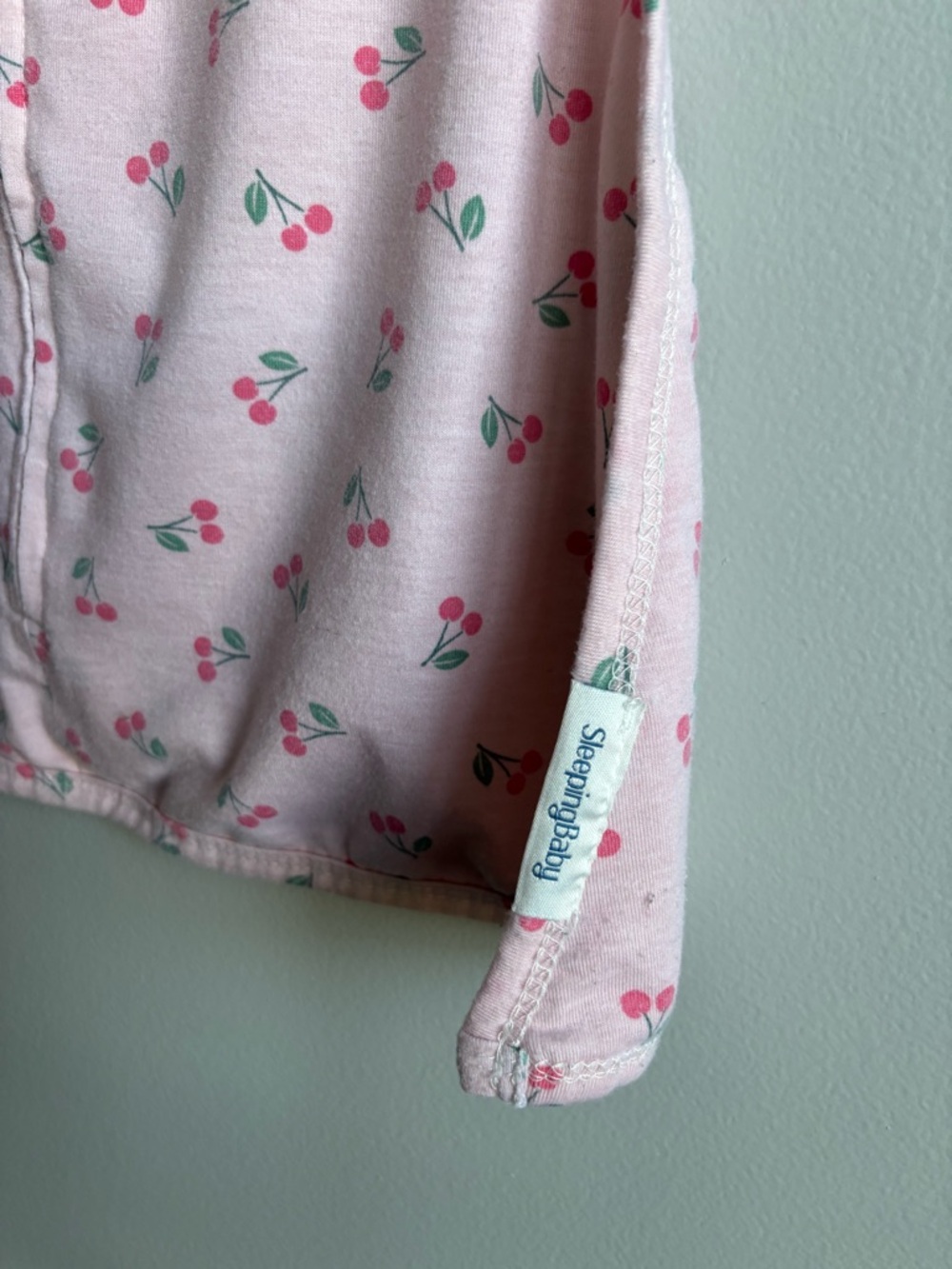 SleepingBaby Zipadee-Zip Transition Swaddle Starfish Design Pink Cherries Small - Picture 4 of 6